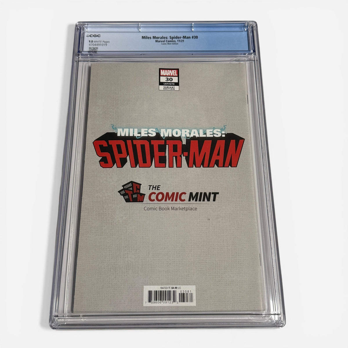 Miles Morales Spider-Man #30 CGC 9.8 Comic Mint Rafael Grassetti Variant - Limited to 3000