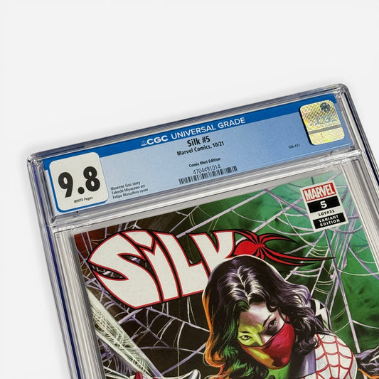 Silk #5 CGC 9.8 Felipe Massafera Comic Mint Edition Variant - Limited to 3000
