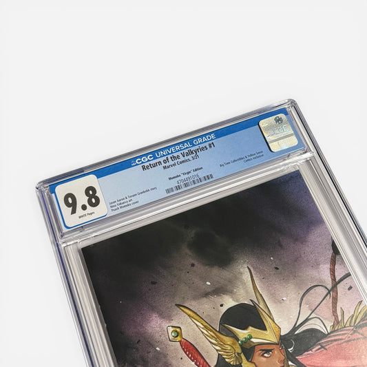 King In Back: Return of the Valkyries #1 CGC 9.8 Momoko Virgin Edition