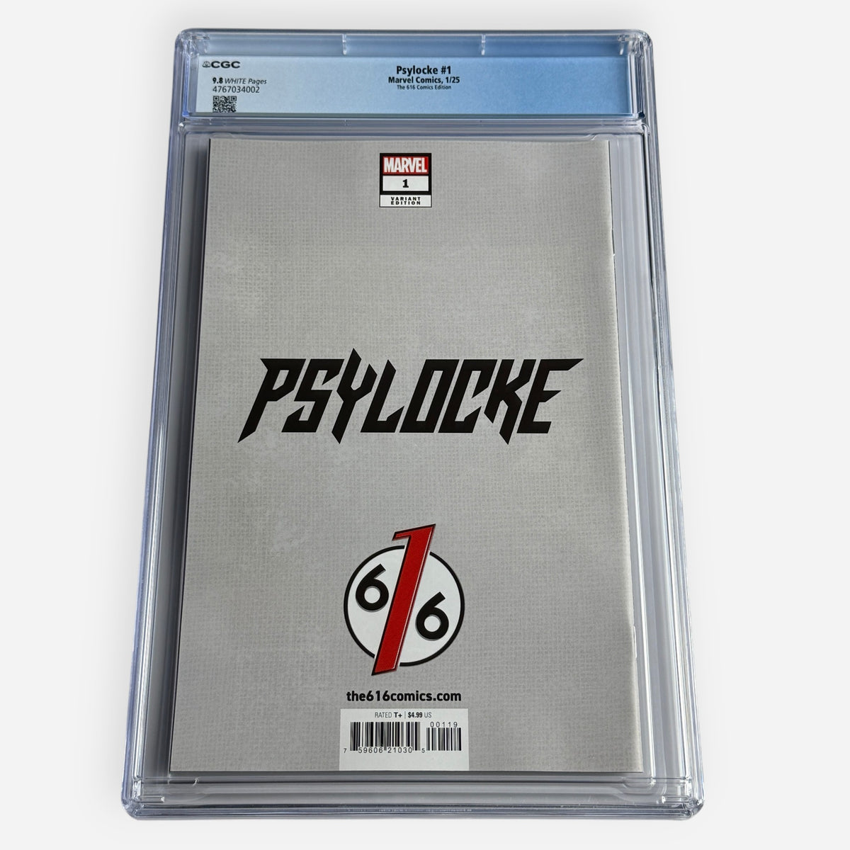 Psylocke #1 CGC 9.8 Ivan Talavera The 616 Comics Edition – Limited to 3000