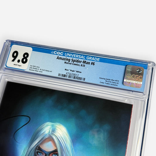 Amazing Spider-Man #6 Shannon Maer Virgin Variant LTD 1000 CGC 9.8