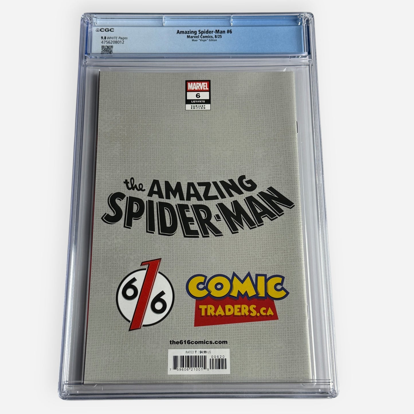 Amazing Spider-Man #6 Shannon Maer Virgin Variant LTD 1000 CGC 9.8