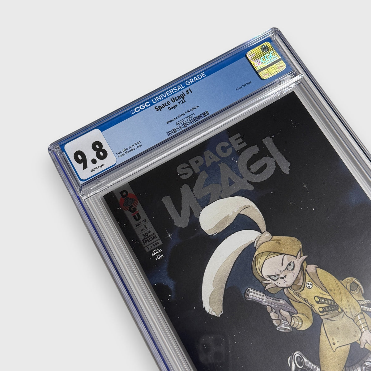 Space Usagi #1 CGC 9.8 Peach Momoko SDCC Silver Foil - Limited to 500