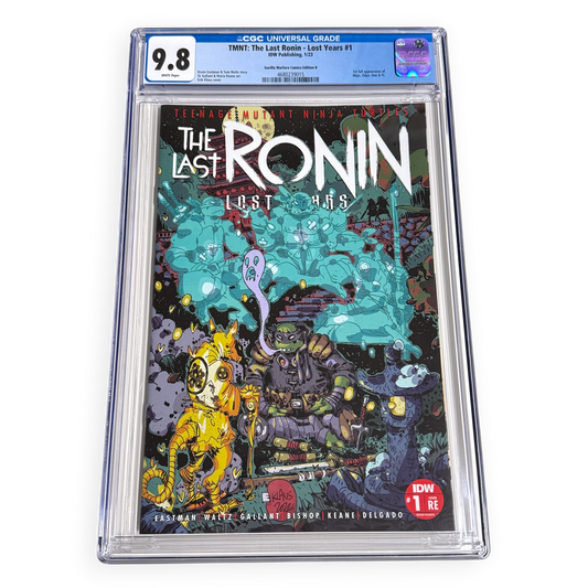 TMNT The Last Ronin: Lost Years #1 CGC 9.8 Erik Klaus Gorilla Warfare Comics Edition B