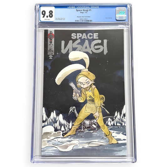 Space Usagi #1 CGC 9.8 Peach Momoko SDCC Silver Foil - Limited to 500