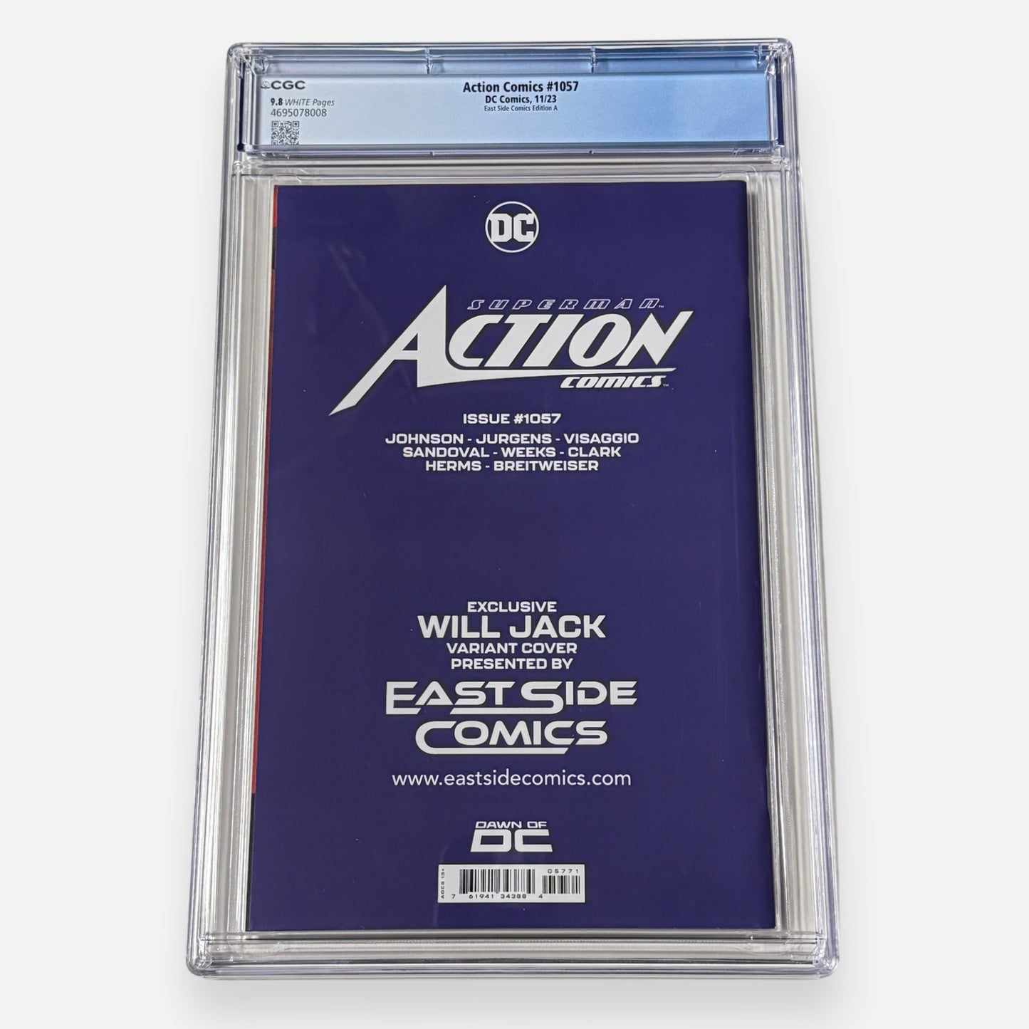 Action Comics #1057 CGC 9.8 Will Jack Edition A - Limited to 3000