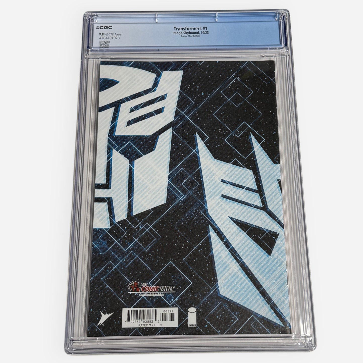 Transformers #1 CGC 9.8 Mike Bowden NYCC Comic Mint Edition - Limited to 500