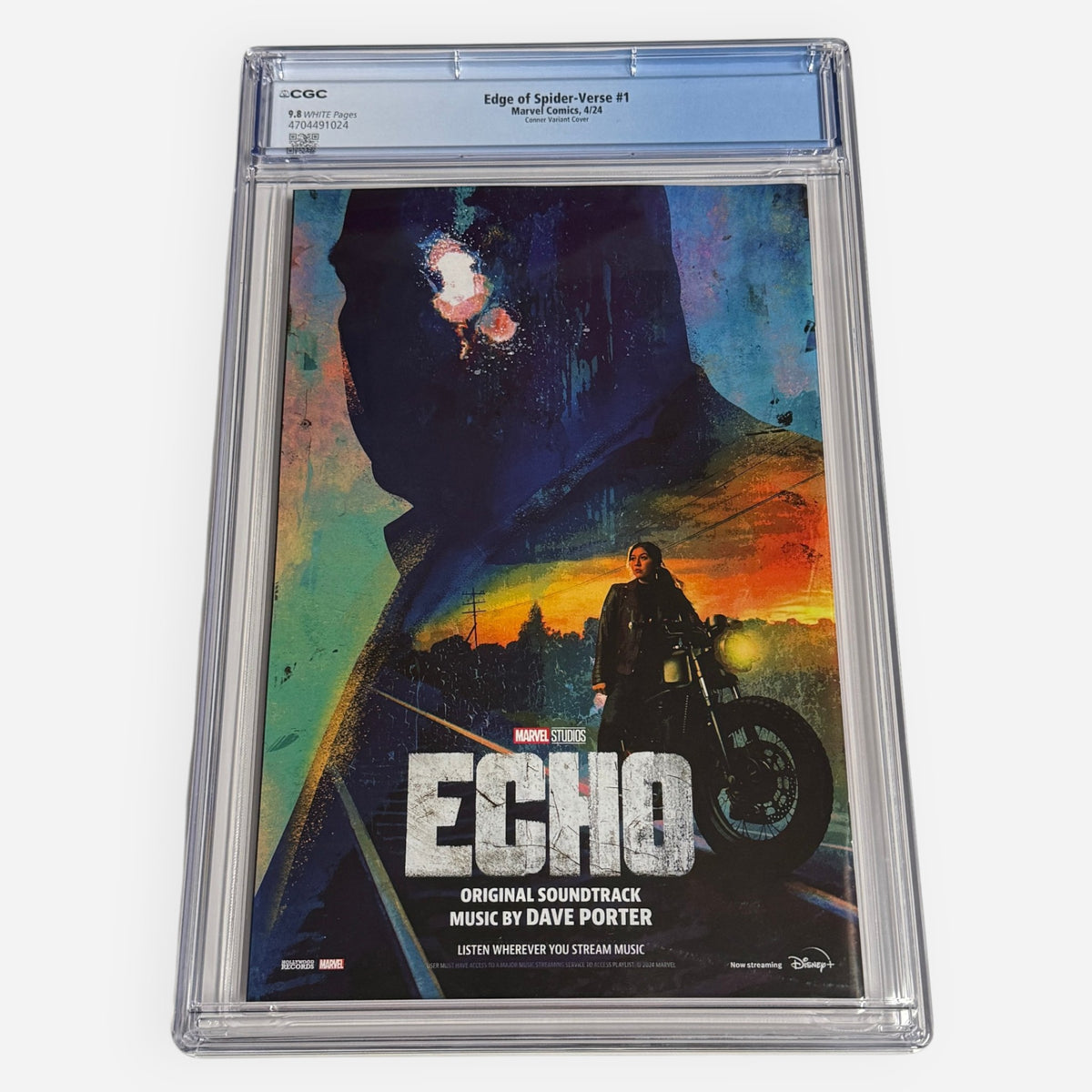 Edge of Spider-Verse #1  CGC 9.8 1:25 Amanda Conner Variant Cover