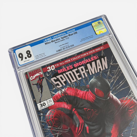 Miles Morales Spider-Man #30 CGC 9.8 Comic Mint Rafael Grassetti Variant - Limited to 3000