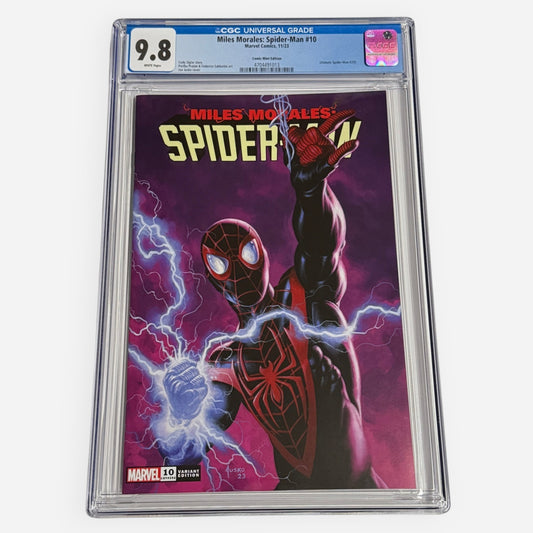 Miles Morales Spider-Man #10 CGC 9.8 Comic Mint Joe Jusko Variant - Limited to 600