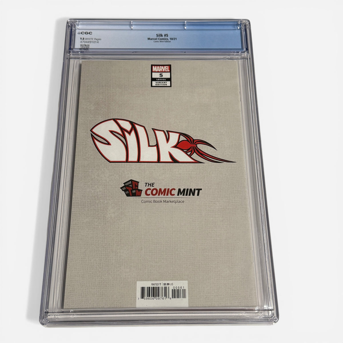 Silk #5 CGC 9.8  Felipe Massafera Comic Mint Edition Variant - Limited to 3000