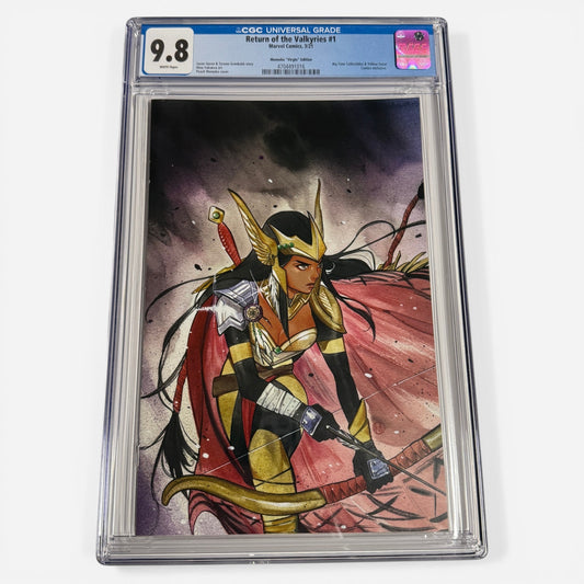 King In Back: Return of the Valkyries #1 CGC 9.8 Momoko Virgin Edition