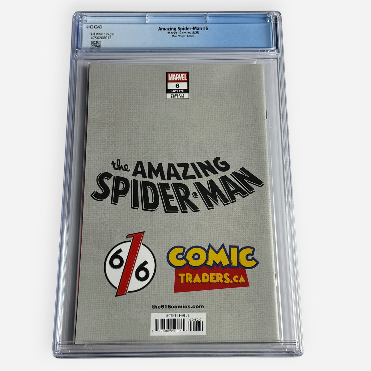 Amazing Spider-Man #6 Shannon Maer Virgin Variant LTD 1000 CGC 9.8