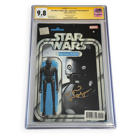 Star Wars: Rogue One - Cassian & K-2SO #1 - Signed by Alan Tudyk CGC SS 9.8